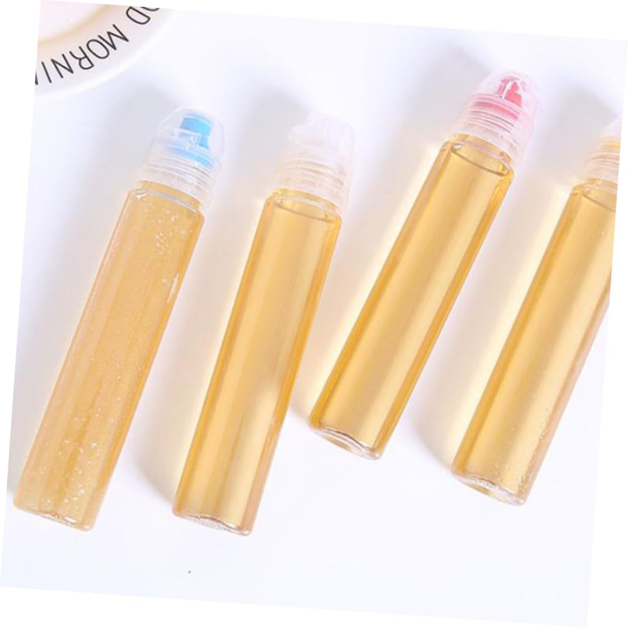 SECFOU 4Pcs PVC Condiment Squeeze Bottles 1