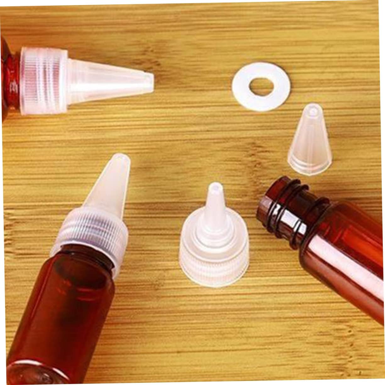 COLLBATH 250ml Condiment Squeeze Bottles Set