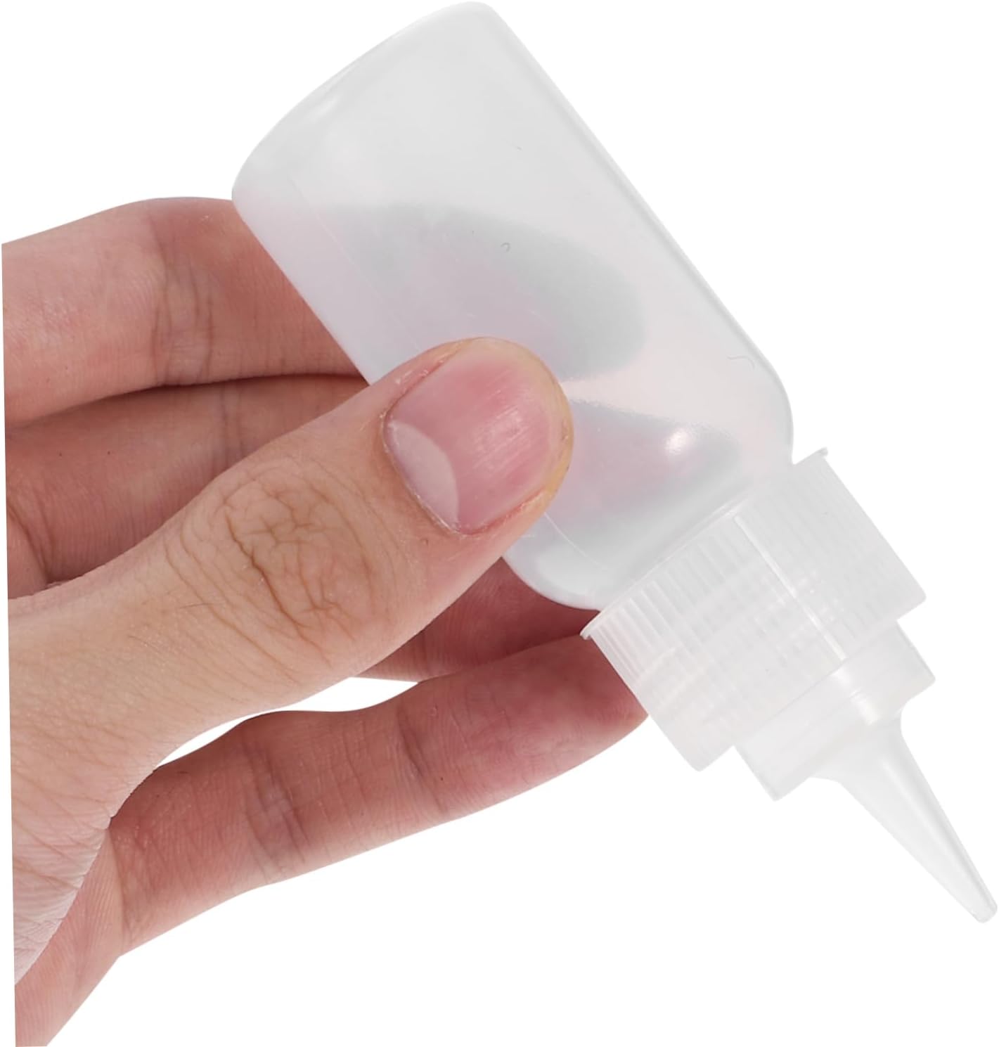 Set of 2 Squeezable Condiment Bottles for Jam Sauce Mustard