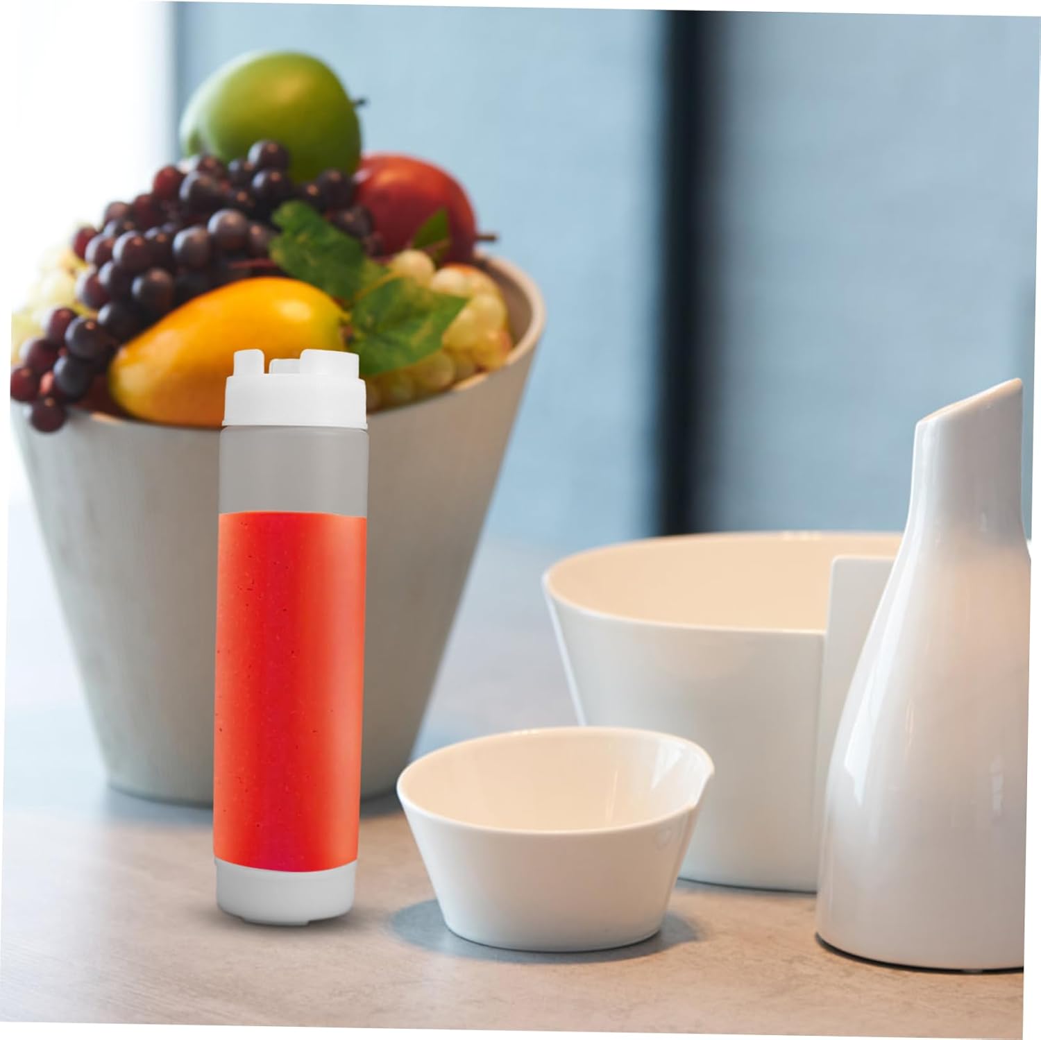 FELTECHELECTR Condiment Squeeze Bottles 480ml Refillable