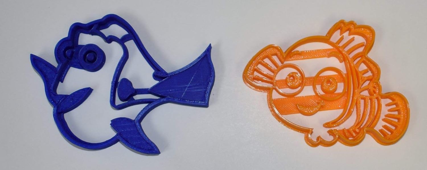 YNGLLC Dory Nemo Cookie Cutters Set of 2