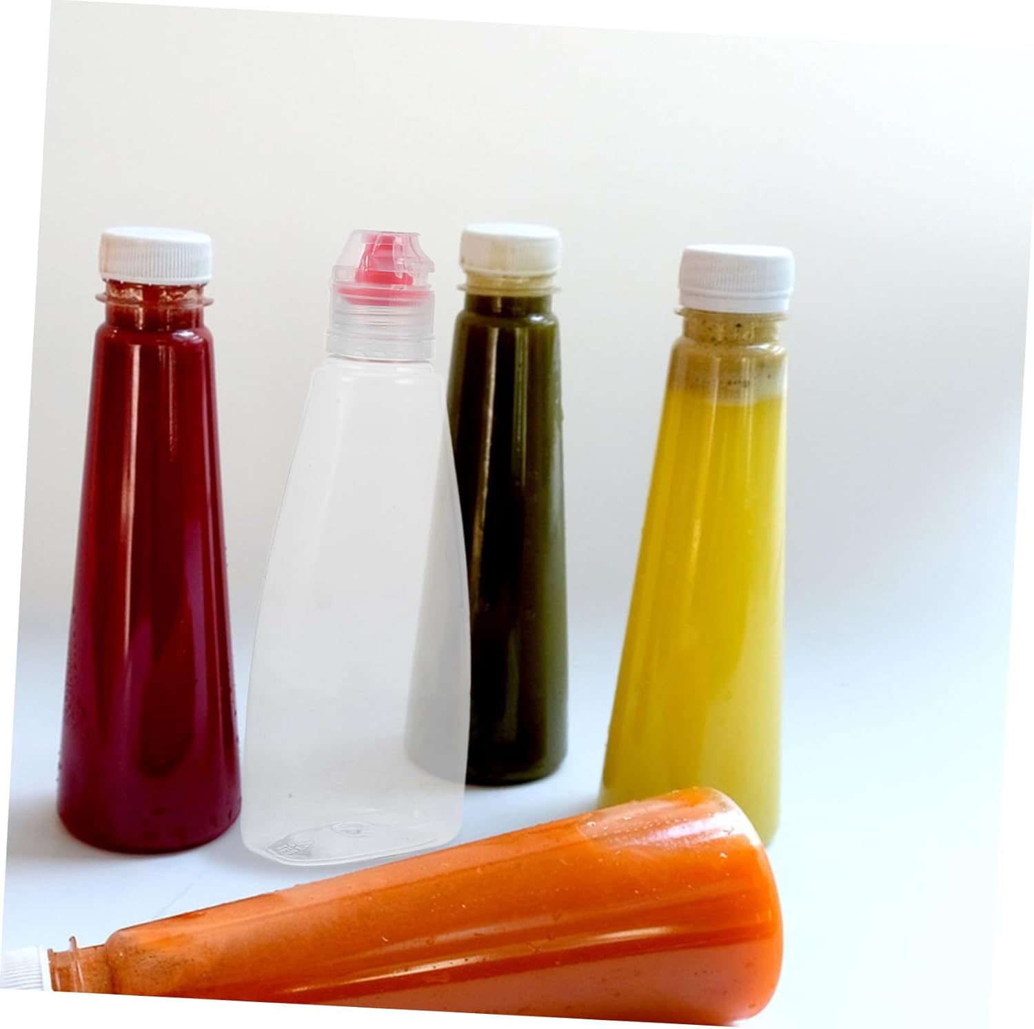 ULTECHNOVO Compact Condiment Squeeze Bottles Set