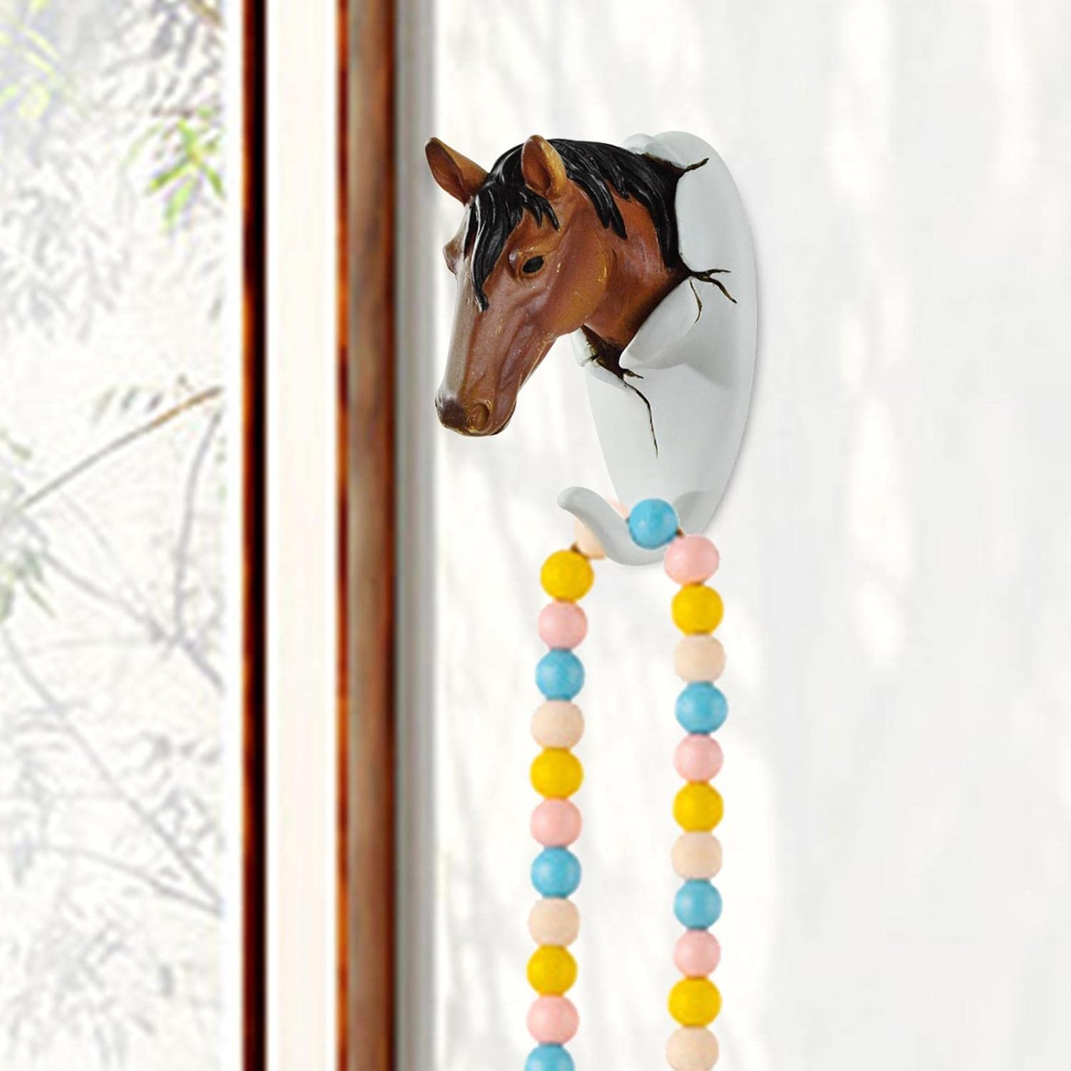 Stylish Animal Head Shape Wall Hook for Coat and Hat