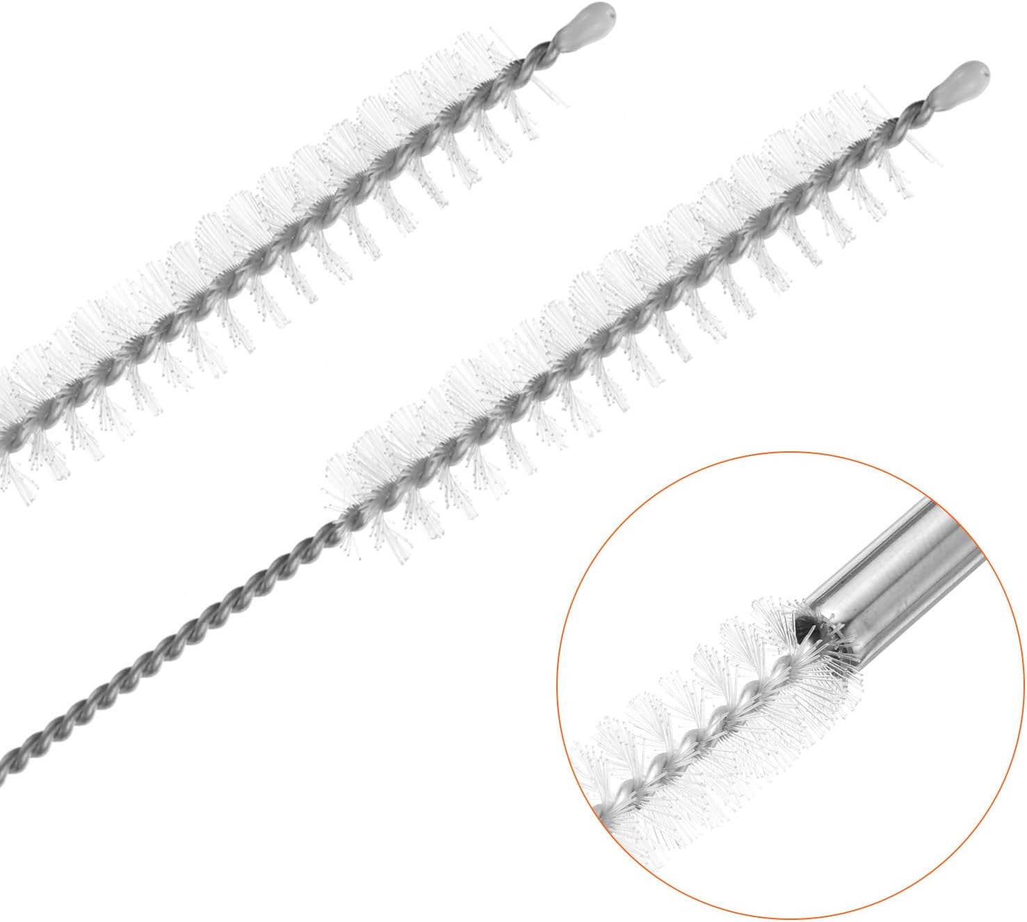 Uxcell 13pcs Stainless Steel Mason Jar Lids with Straw Hole 1