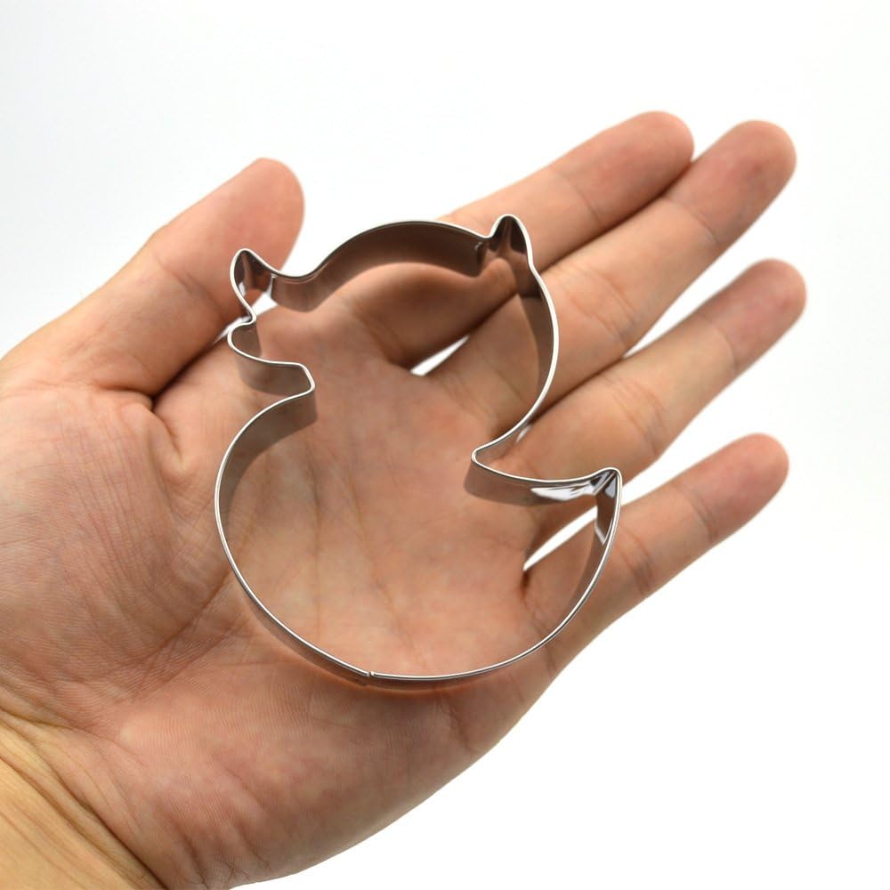 GXHUANG Cute Duck Cookie Cutter - Stainless Steel
