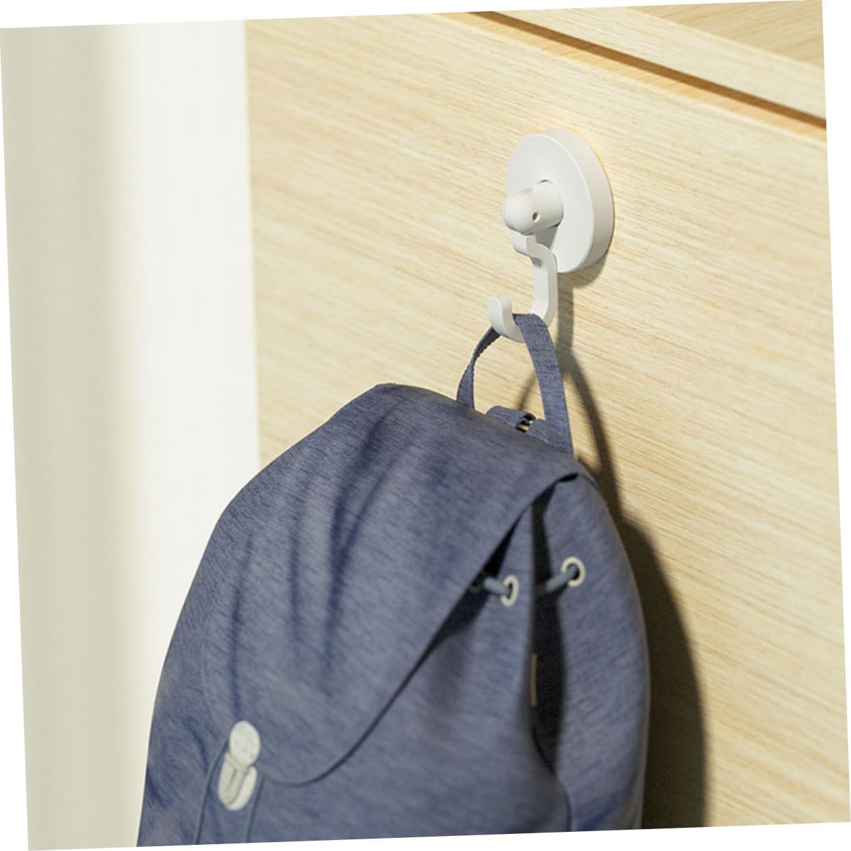 ABOOFAN Strong Self-Adhesive Wall Hooks No Nails 1