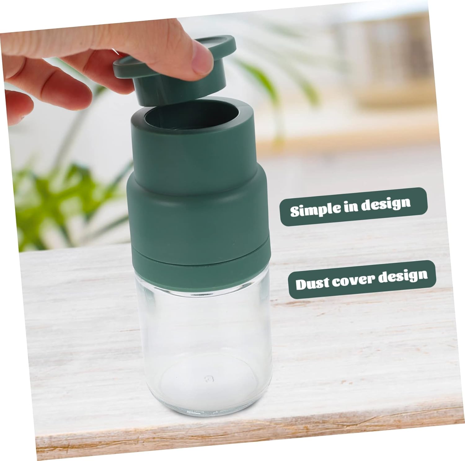 OKUMEYR Pepper Mill with Hand Crank Coffee Bean Grinder
