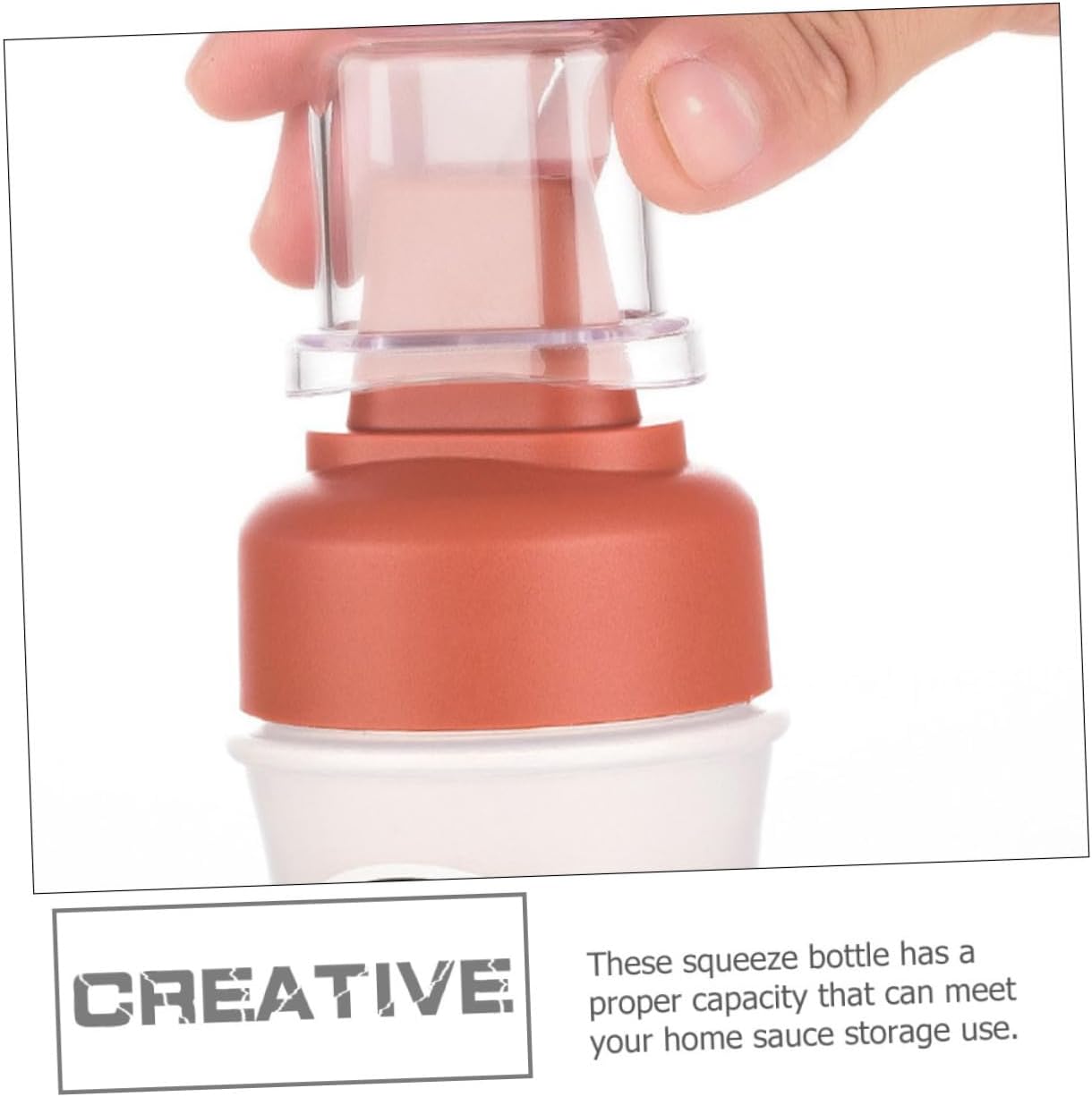 PRETYZOOM Squeeze Condiment Bottle Set
