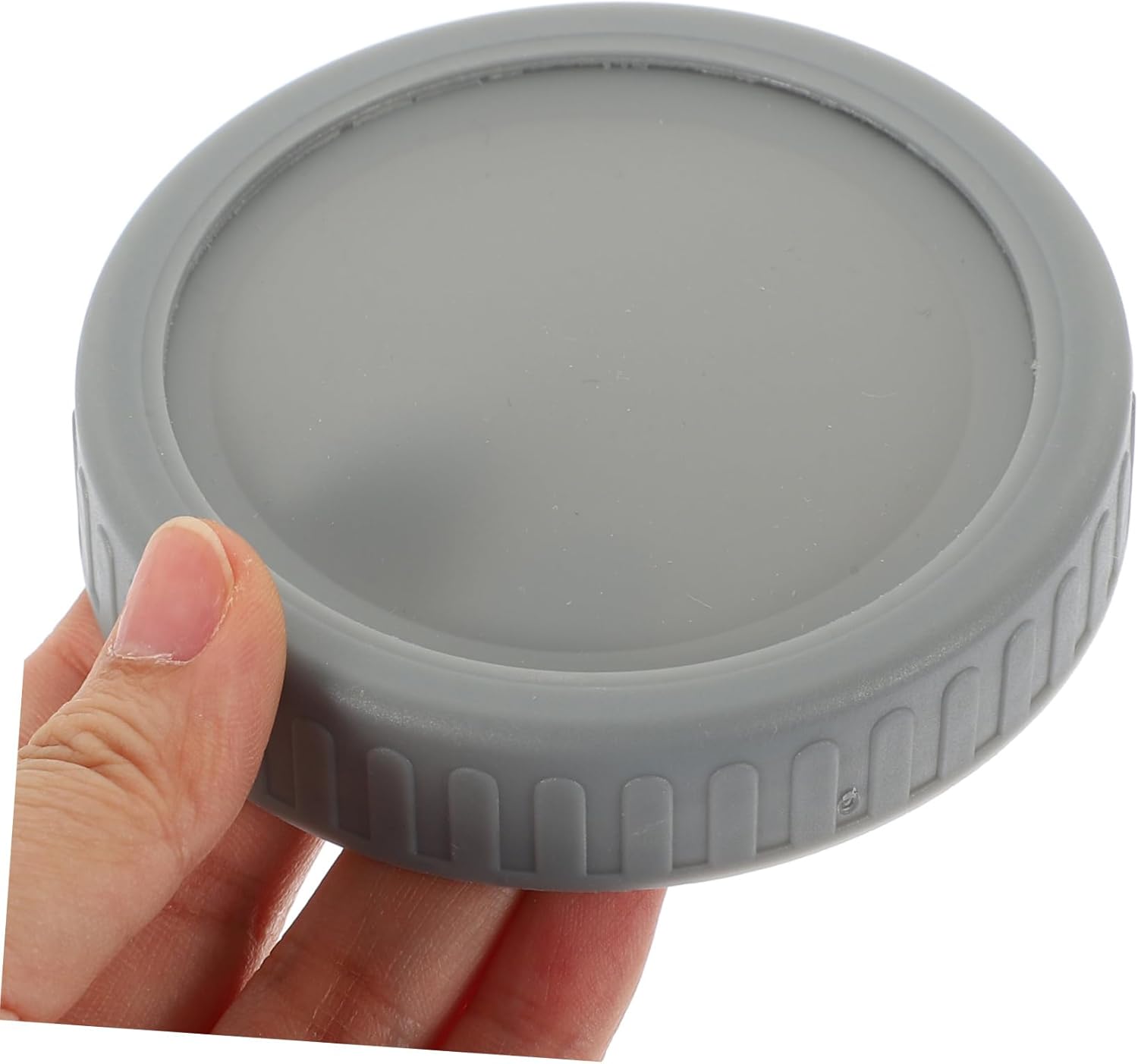 3 Sets Mason Jar Lids Kitchen Jar Protectors Grey