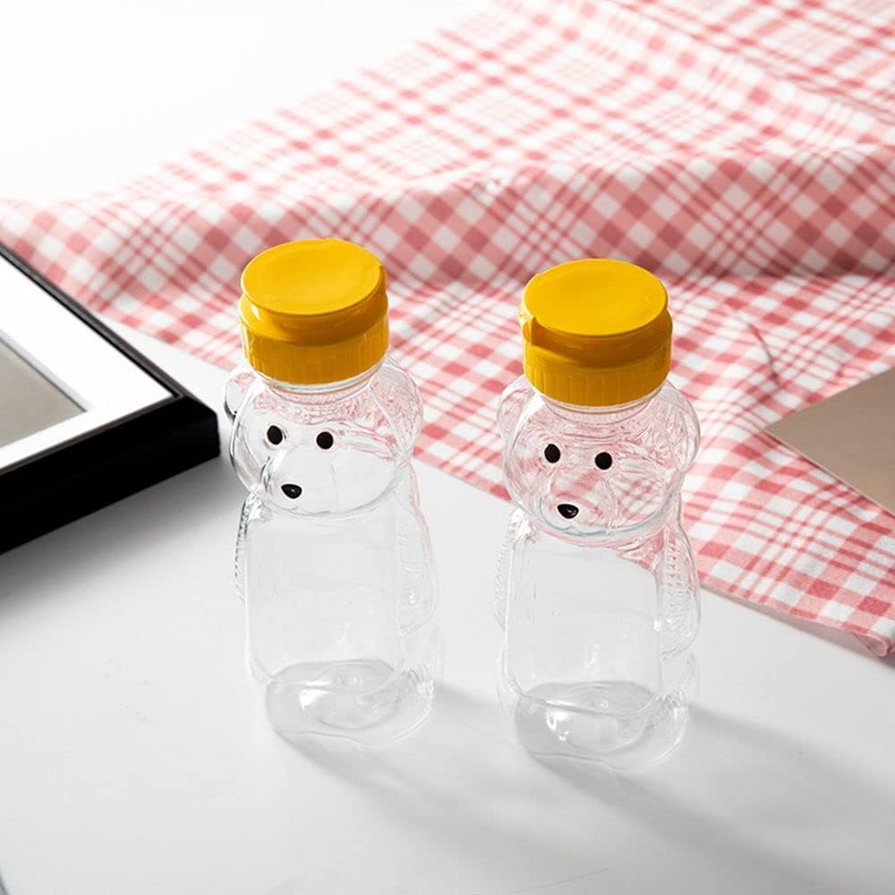 Bear Shape Squeeze Bottle 240ml Multi-Purpose Kitchen Condiment Dispenser