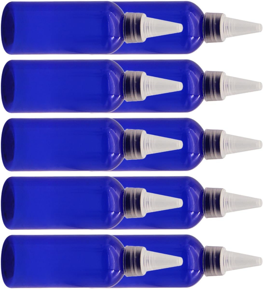 10pcs Plastic Condiment Squeeze Bottles for Sauces and Hair Dye