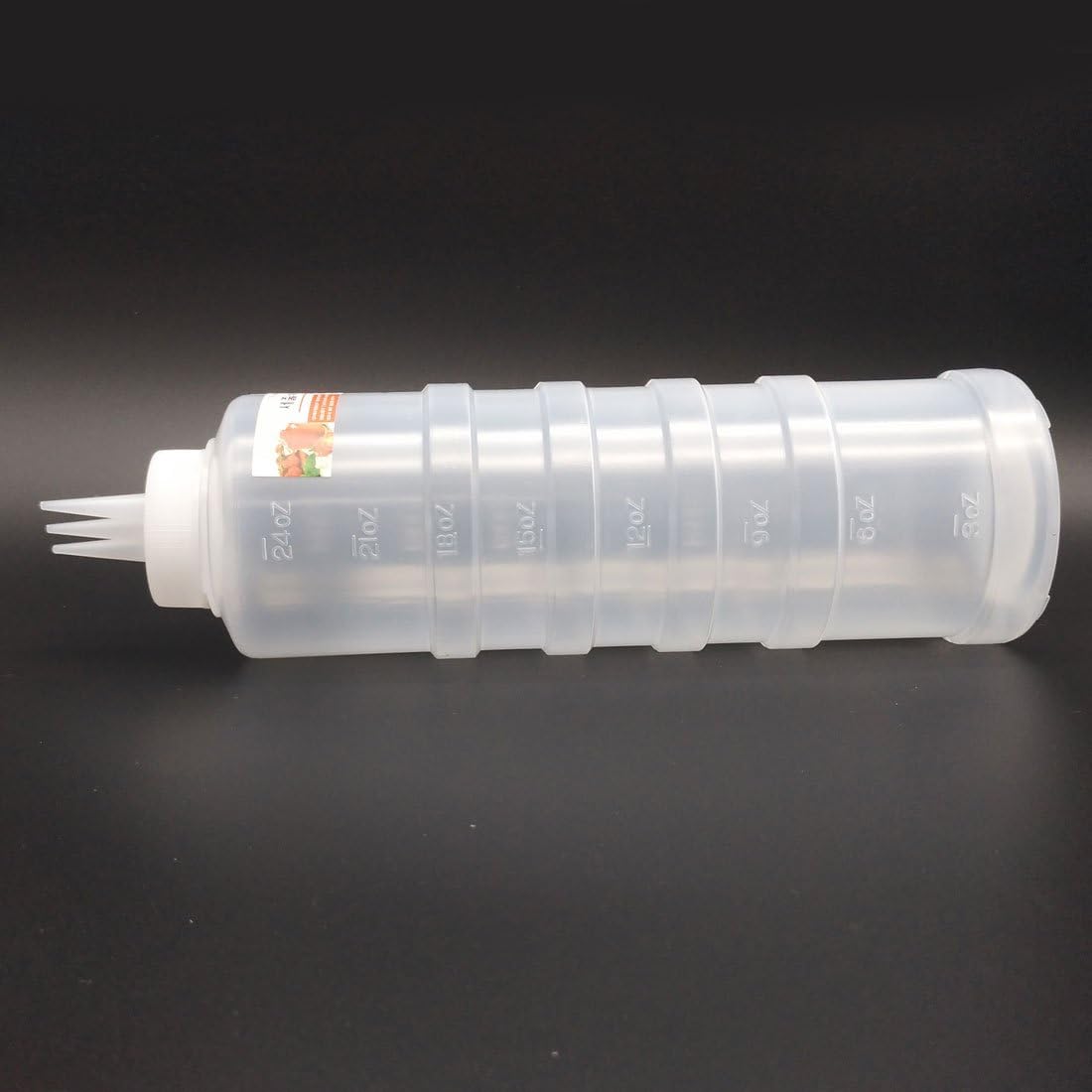 GARASANI 3 Hole Condiment Squeeze Bottle 24oz