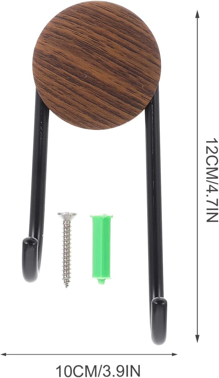 Healifty Self-Adhesive Wall Hook Stainless Steel 1