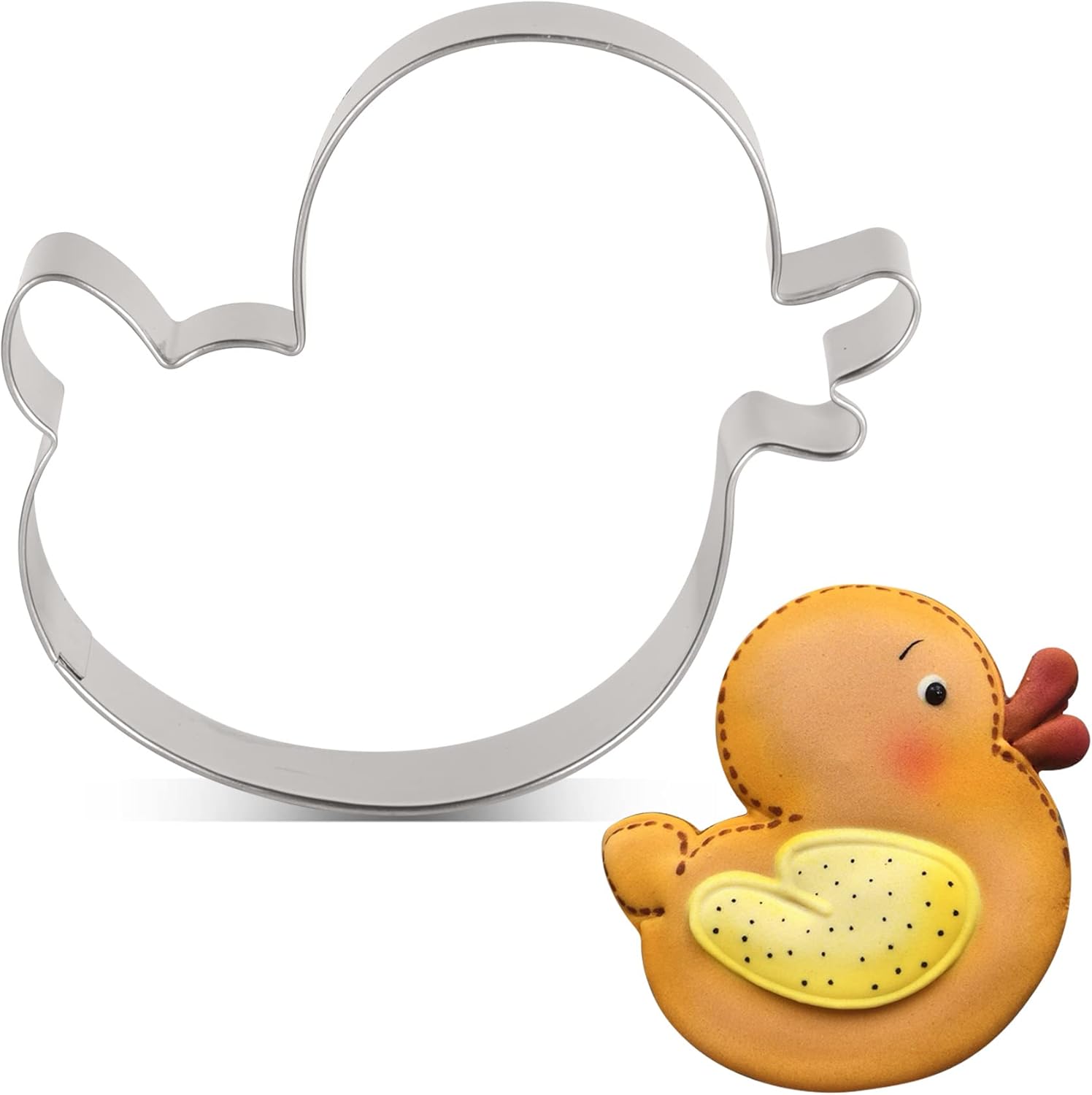 Liliao Duck Cookie Cutter 36 Inch Stainless Steel