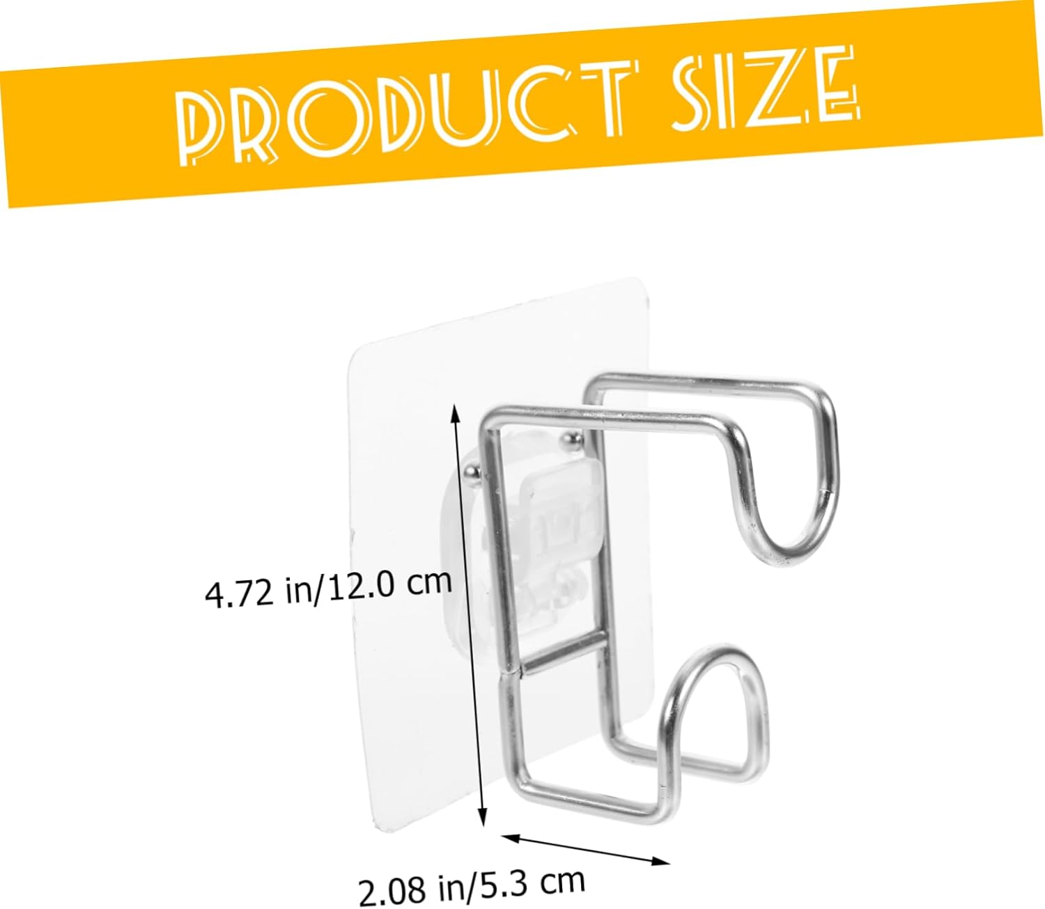 HANABASS Durable Carbon Steel Potty Seat Hanger 1