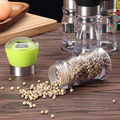 Fellibay 4Pcs Adjustable Ceramic Pepper Mill Set 1