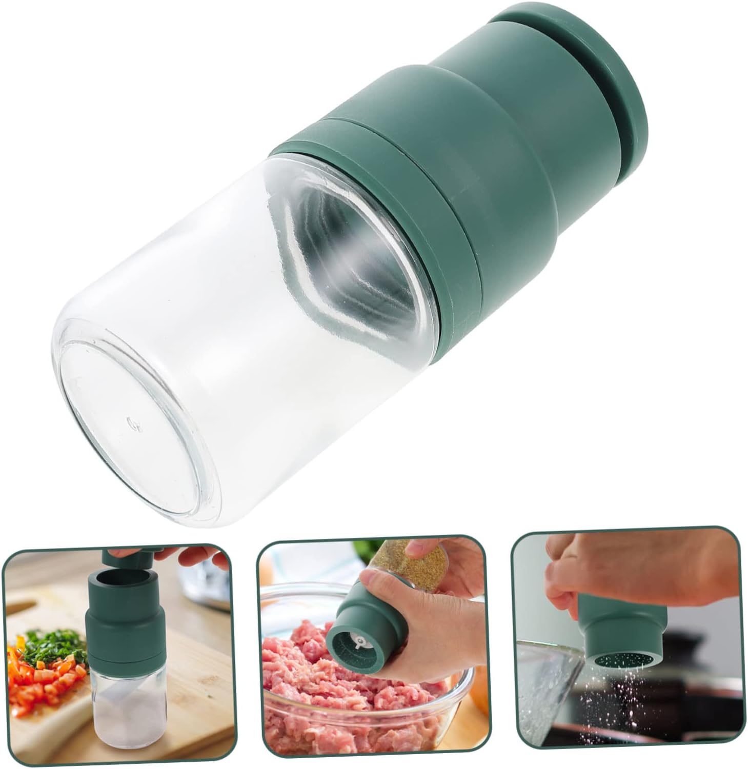 OKUMEYR Pepper Mill with Hand Crank Coffee Bean Grinder