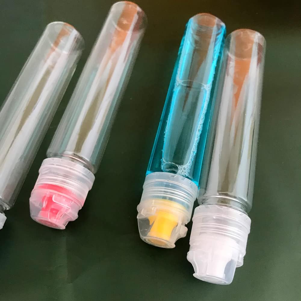 4pcs Slim Honey Squeeze Bottle Condiment Containers