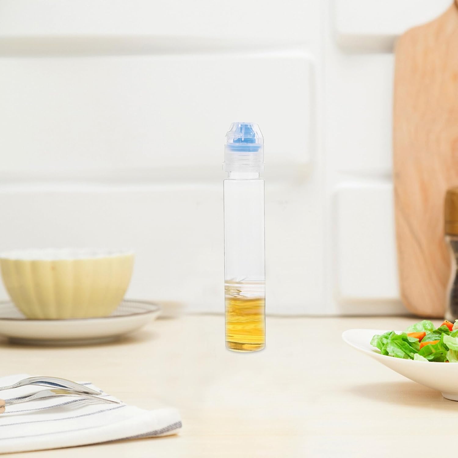 JECOMPRIS 4pcs Condiment Squeeze Bottles for Honey Oil Ketchup Salad Dressing