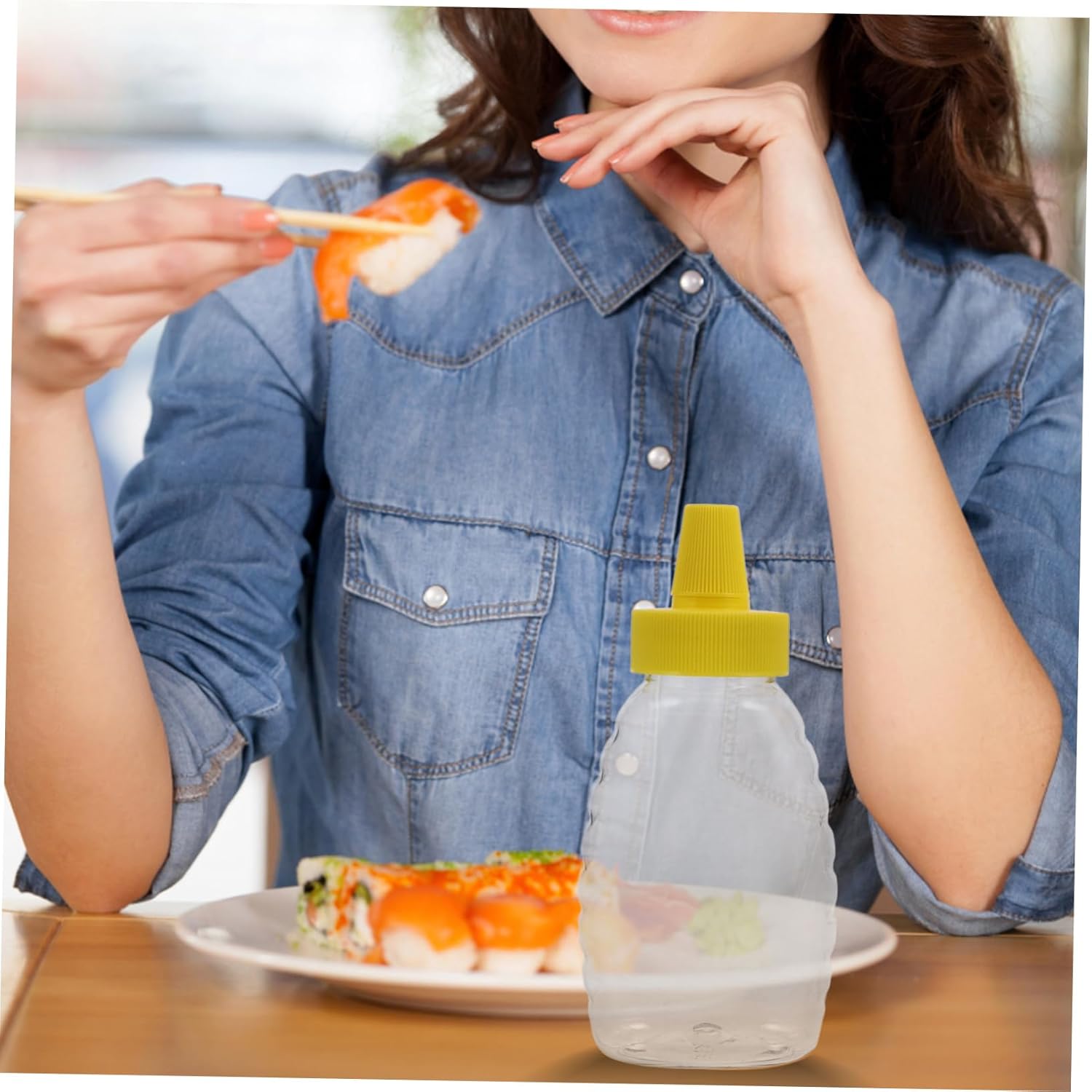 Zerodeko 4-Piece Squeeze Bottles for Sauces and Condiments 1