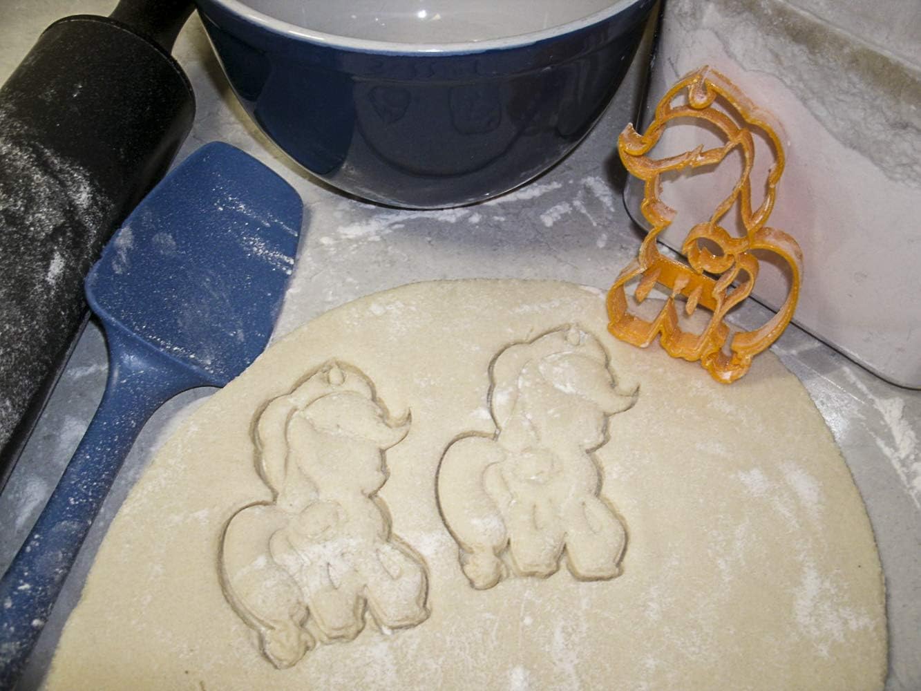 YNGLLC Inspired by My Little Pony Themed Cookie Cutters Set of 6