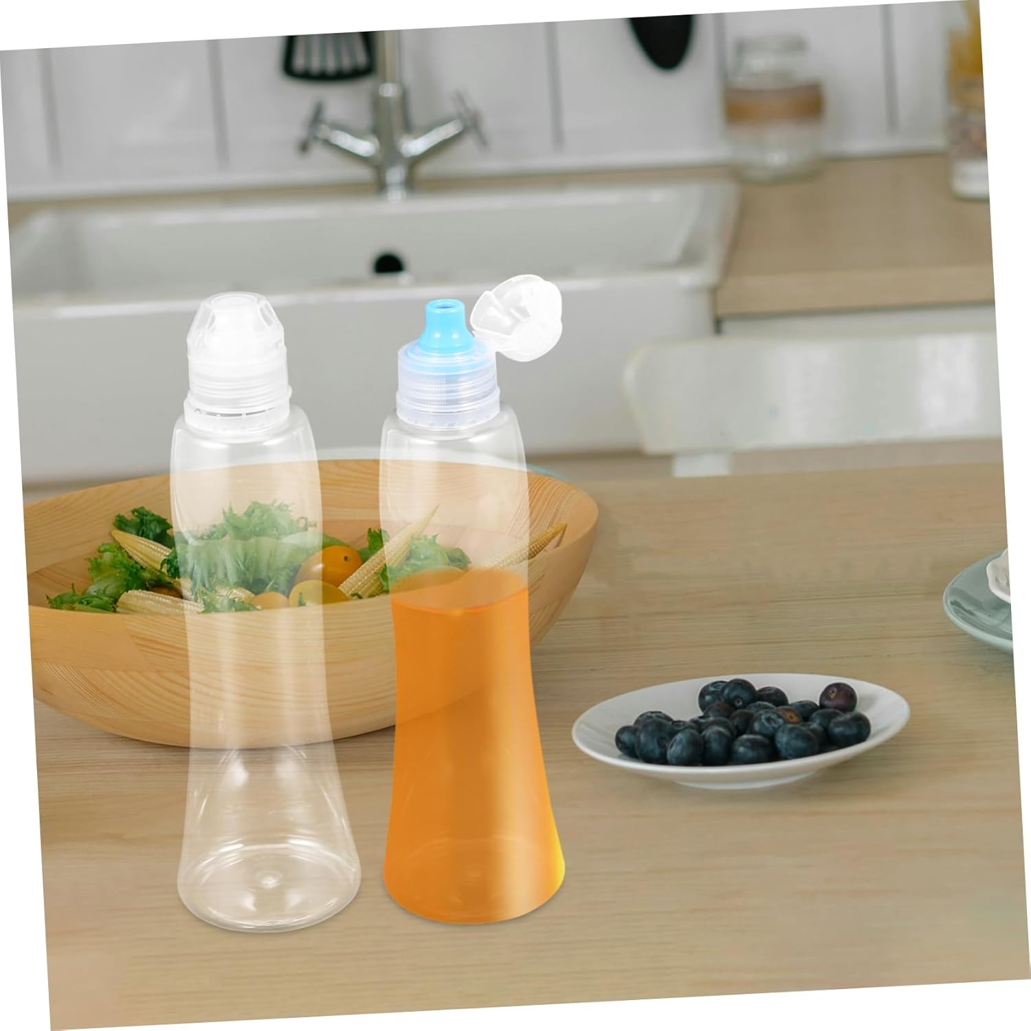 OKUMEYR 4 Pack Honey Dispenser Bottles 380g 1