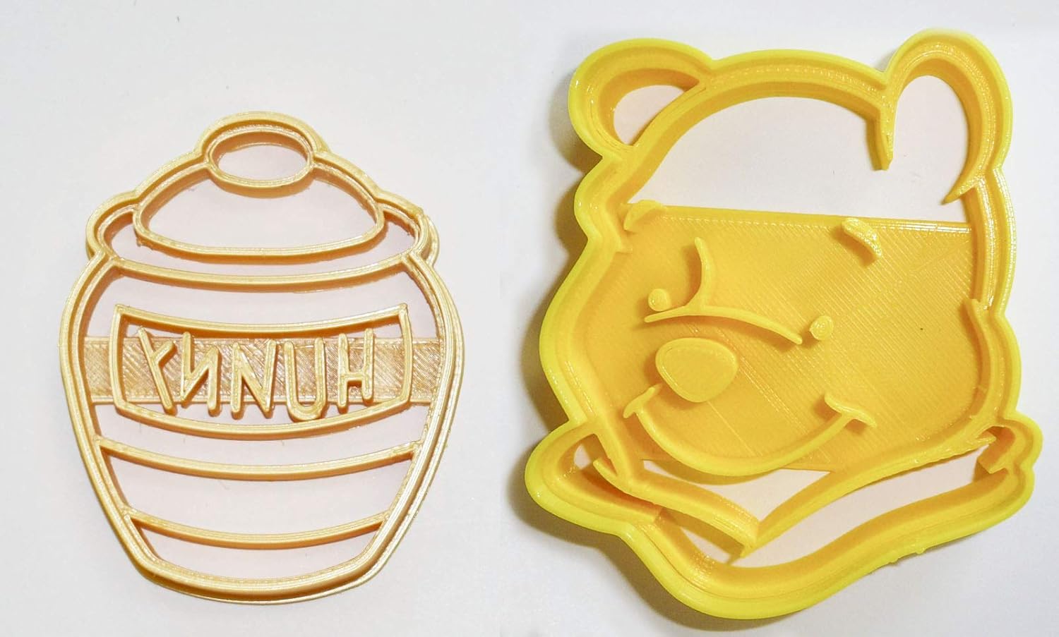 YNGLLC Winnie the Pooh Hunny Pot Cookie Cutters Set of 2 1