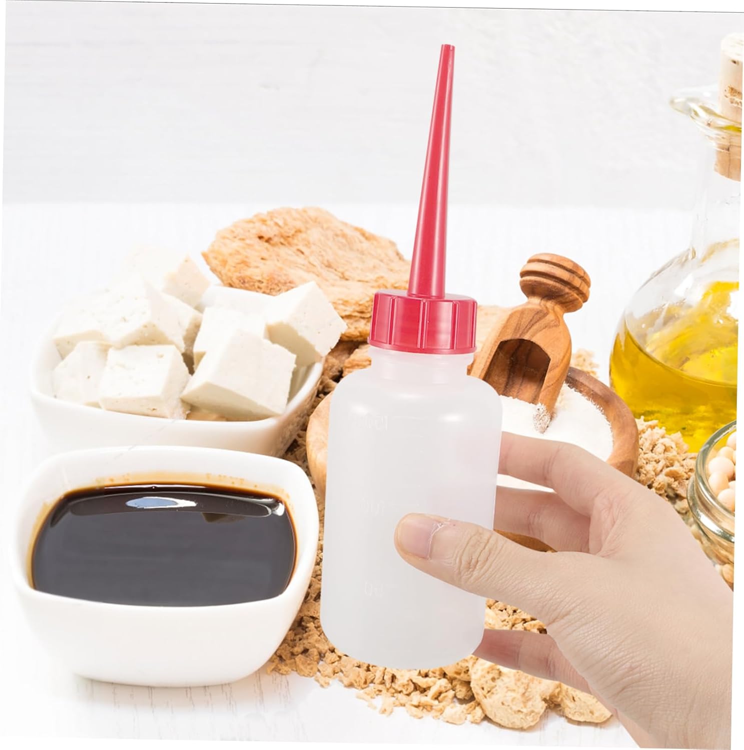 FELTECHELECTR 150ml Condiment Squeeze Bottle