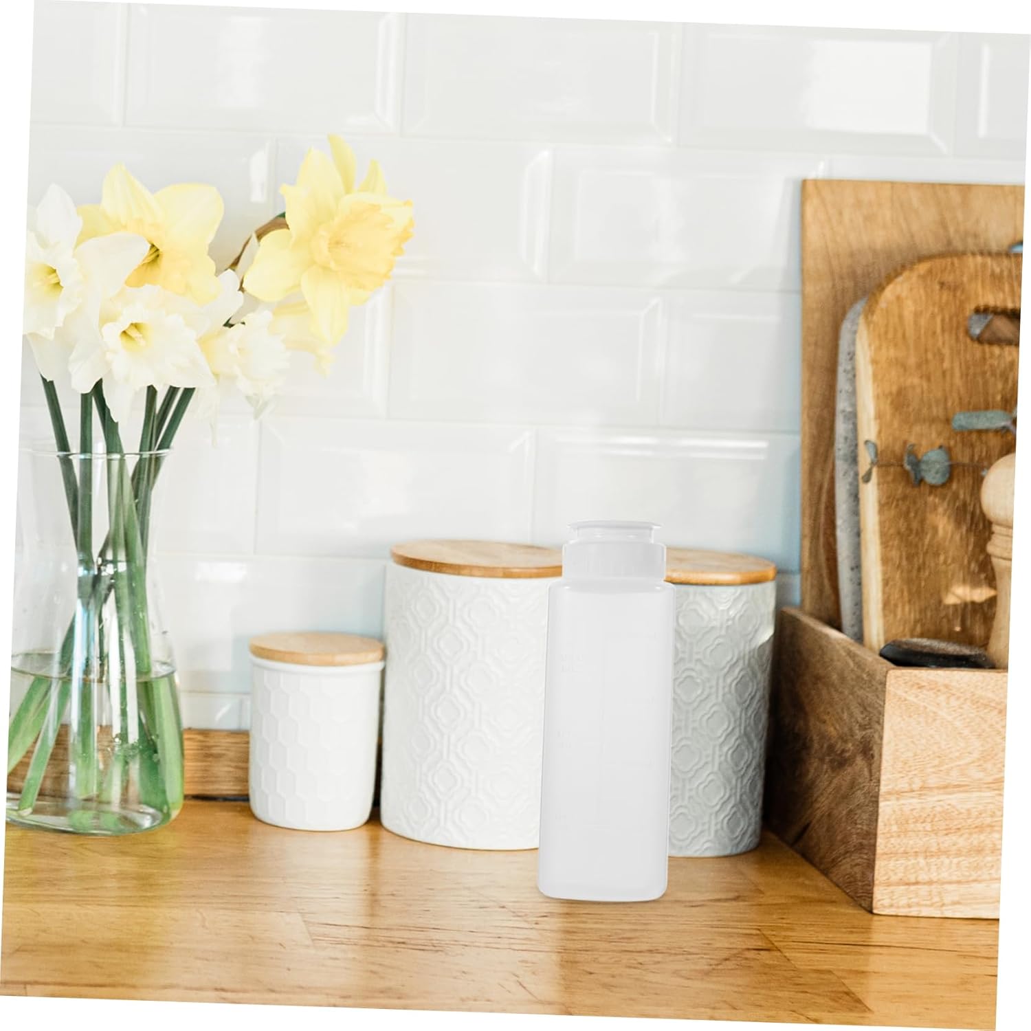 Reusable Squeeze Oil Dispenser with 300ML Capacity