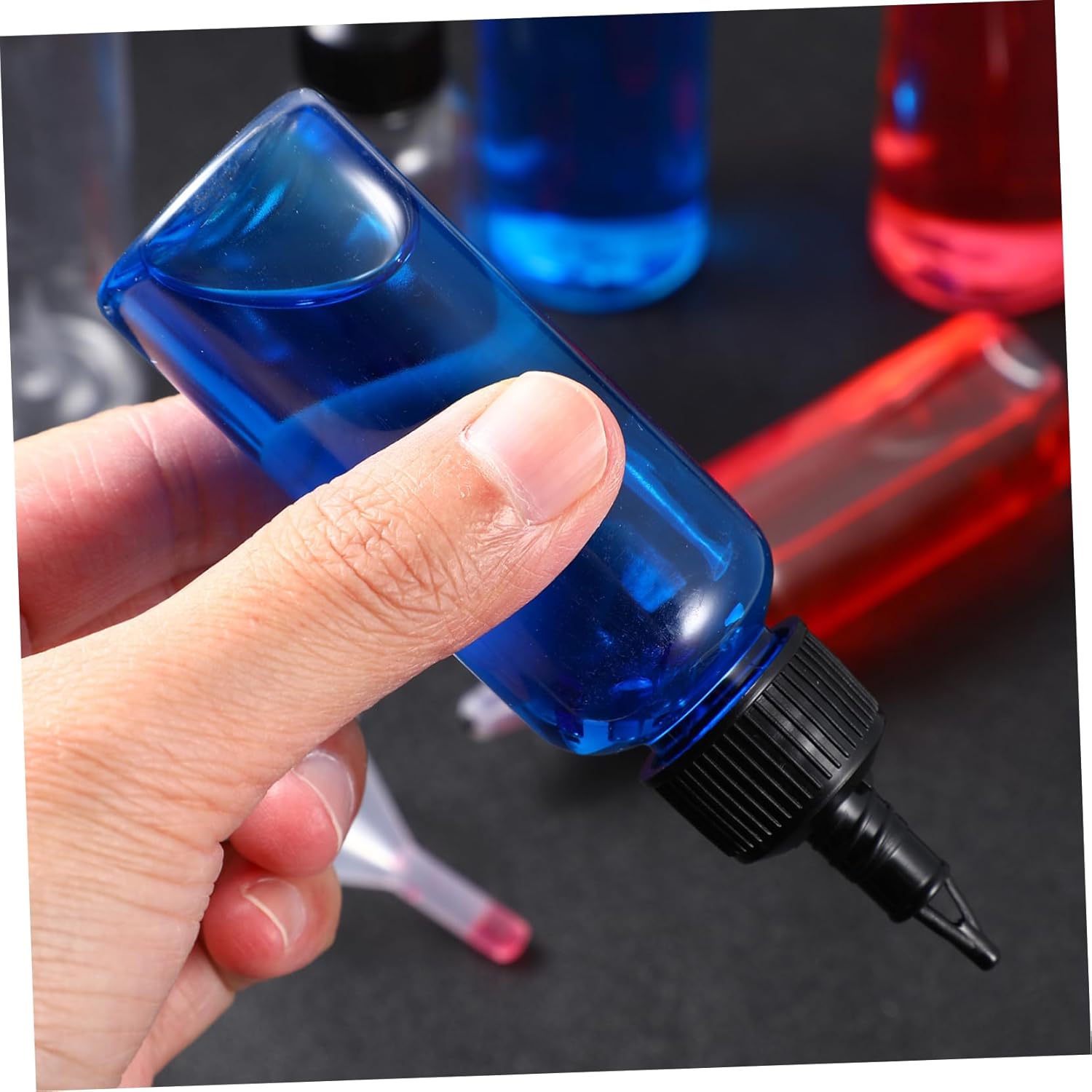 Zerodeko 12-Piece Squeezable Condiment Bottles Set 1