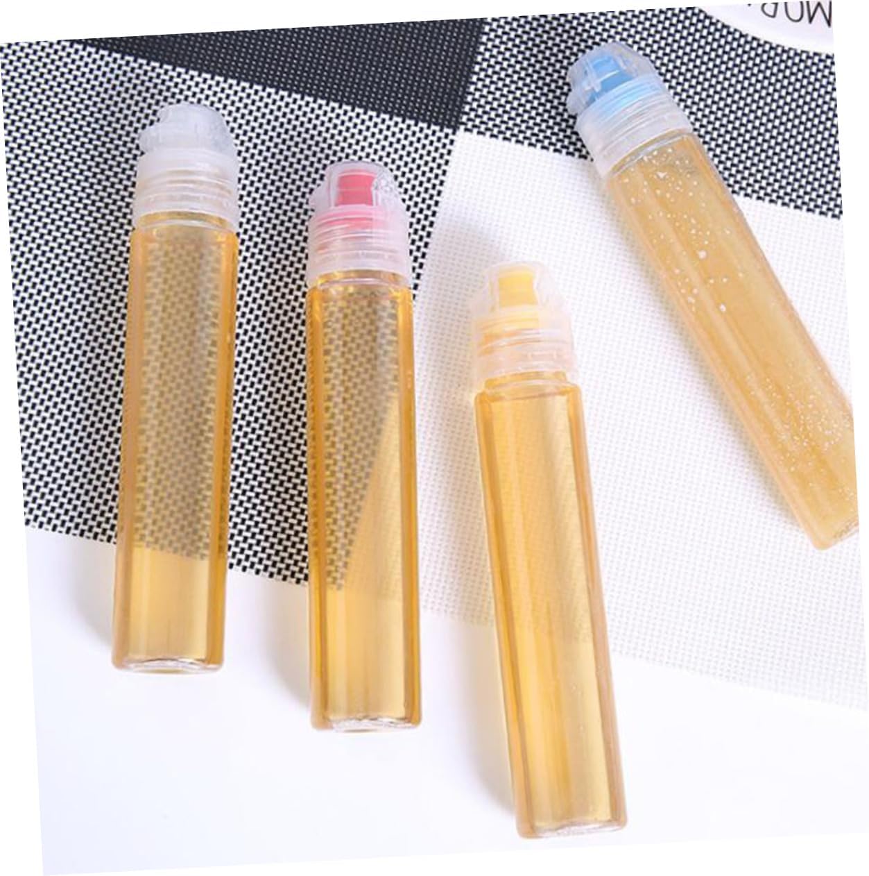 HOLIDYOYO 4-Piece PVC Honey Condiment Squeeze Bottles