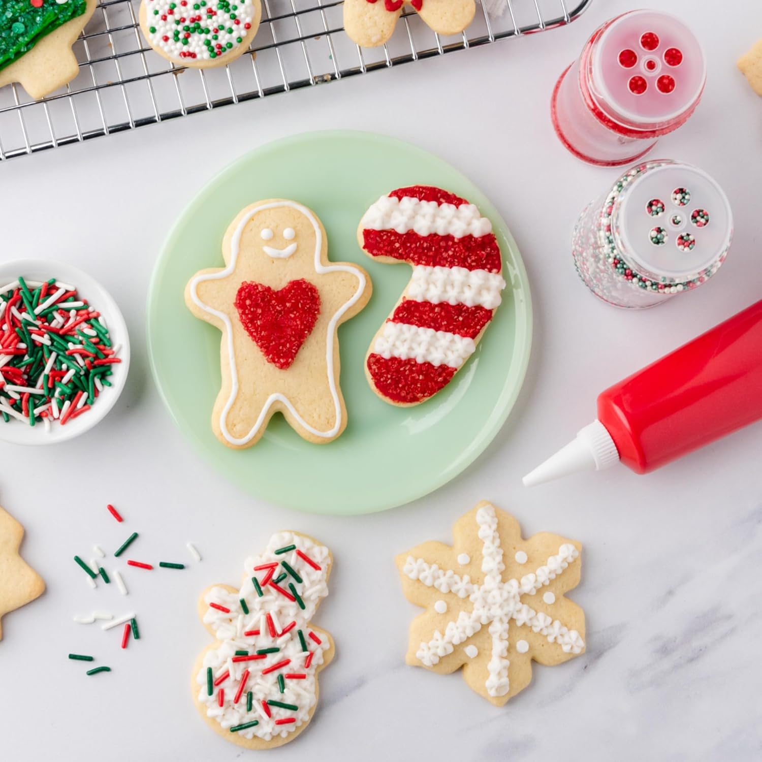 Cookie Cutter Kingdom Christmas Snowflake Cookie Cutter Set
