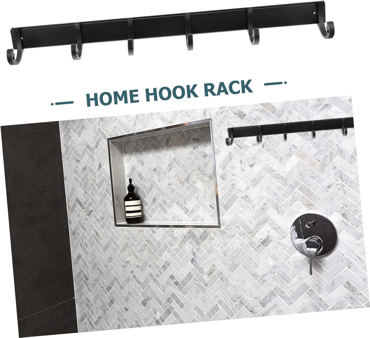 DECHOUS Heavy Duty Wall Mount Hook Rack for Coats Towels