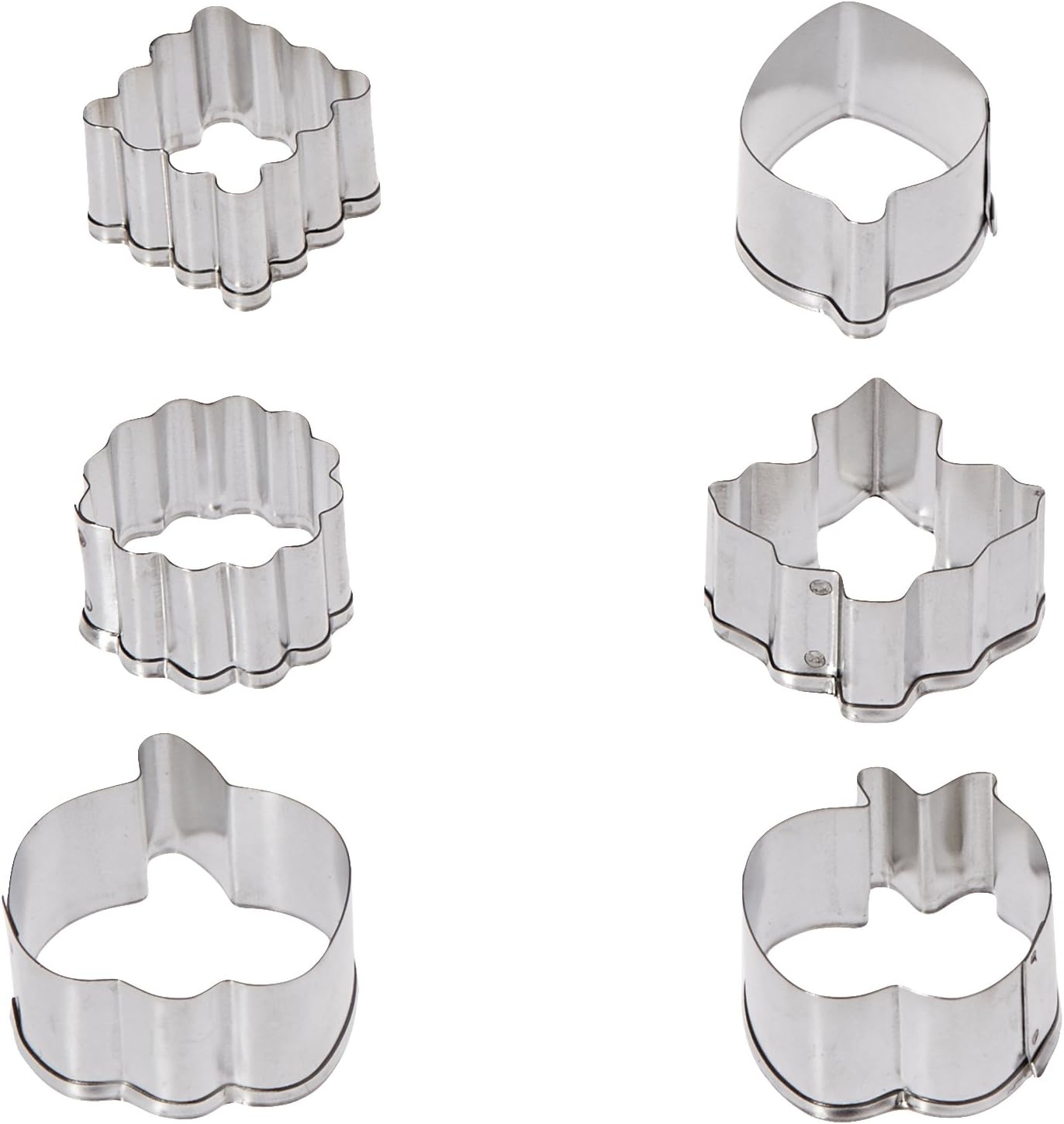 Wilton Mini Cutter Set with 6 Pie Cutters