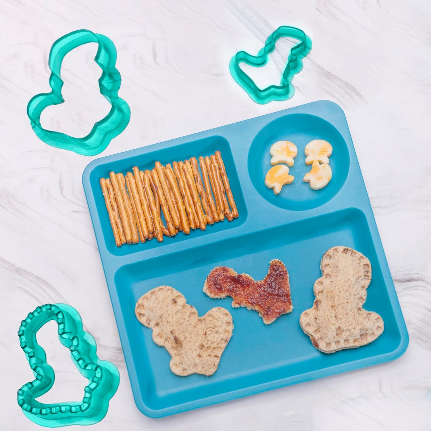 Tovla Jr Sandwich Cutter and Sealer Set for Kids