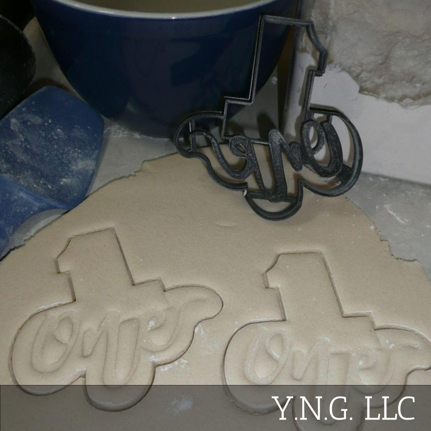 NUMBER ONE 1 BIRTHDAY BAKING COOKIE CUTTER USA