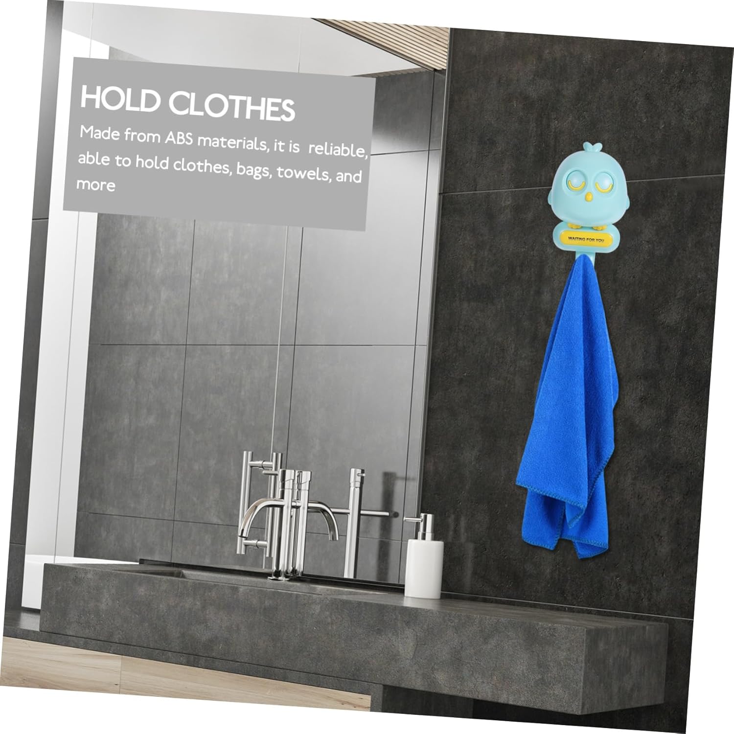 Vaguelly Cute Cartoon Wall Hook Multi-Functional