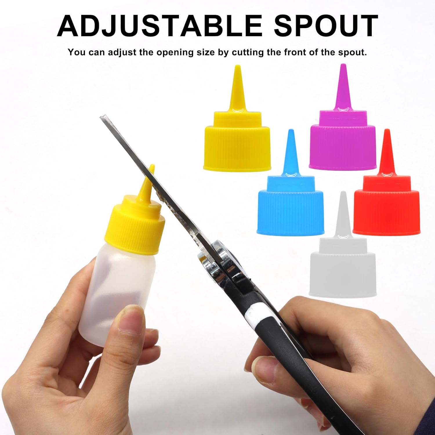 Lenpestia 10 Pcs Cookie Icing Squeeze Bottles Set