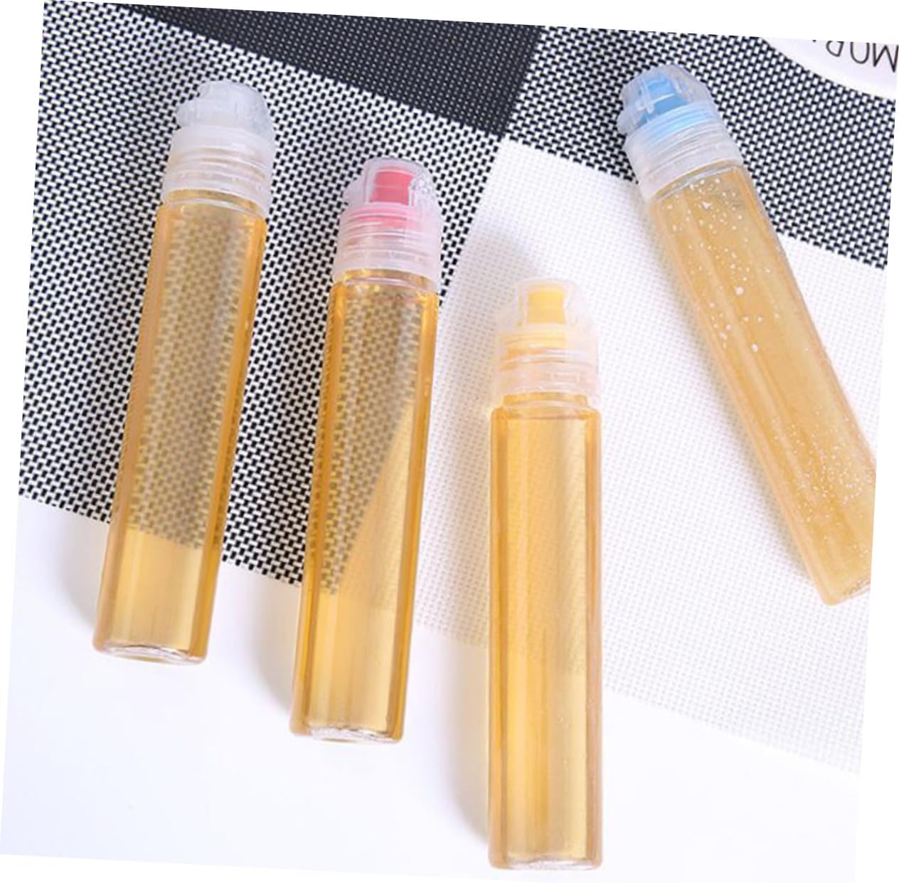 BEBEMOKO Honey Salad Dressing 4Pcs Portable Storage Container Travel Bottle