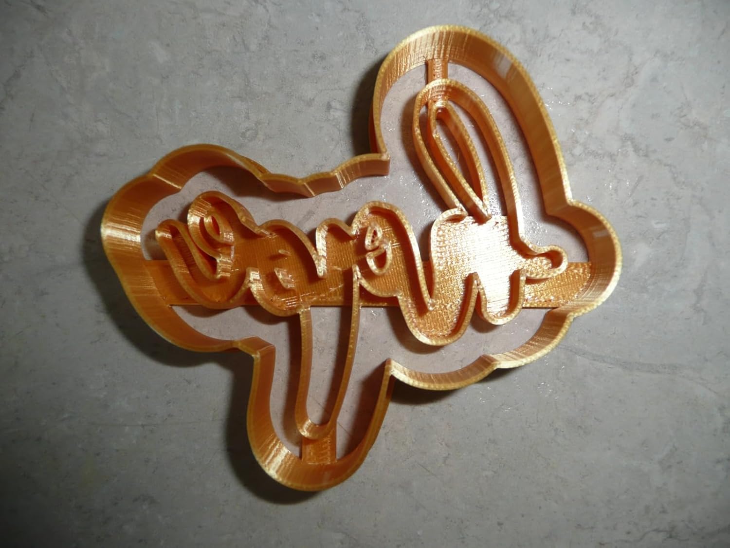 6X Hope Word Cursive Fondant Cutters Cupcake Topper USA Made