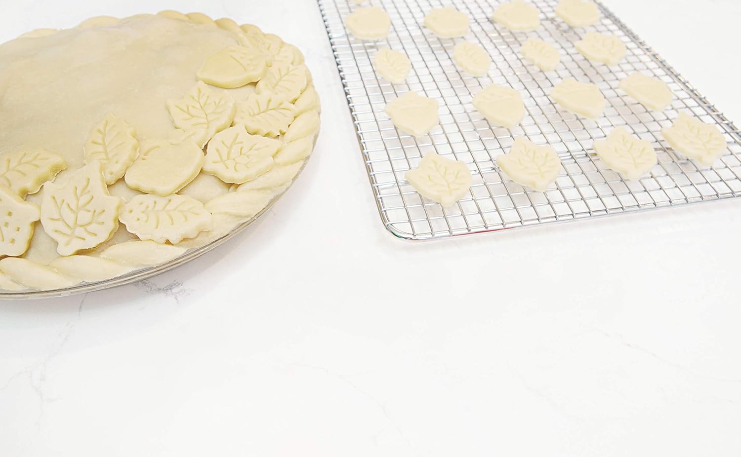 Talisman Designs Plunger Pie Crust Cutters 4-Piece Set