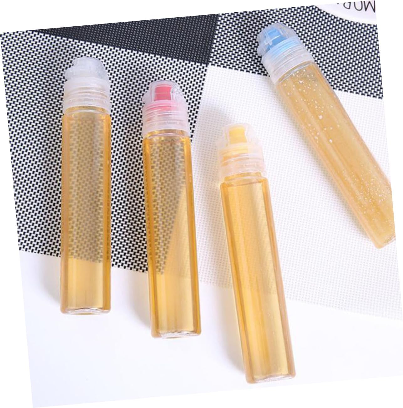 OKUMEYR Honey Salad Storage Containers 4 Pack Heat Insulated Leakproof PVC Bottles