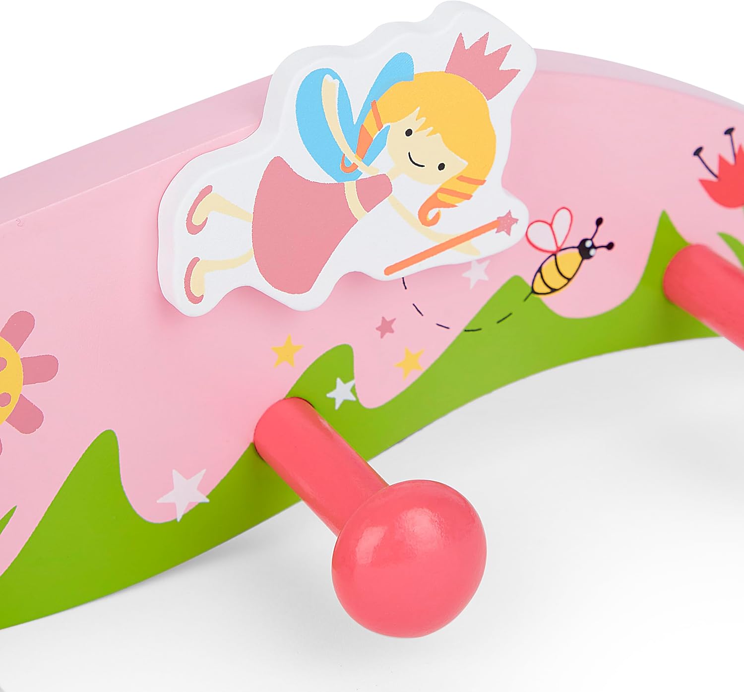 Mousehouse Gifts Fairy Themed Coat Hooks for Kids Bedroom