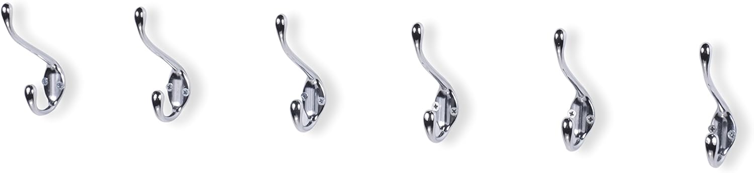 Brightmaison 6 Pack Heavy Duty Coat Hooks