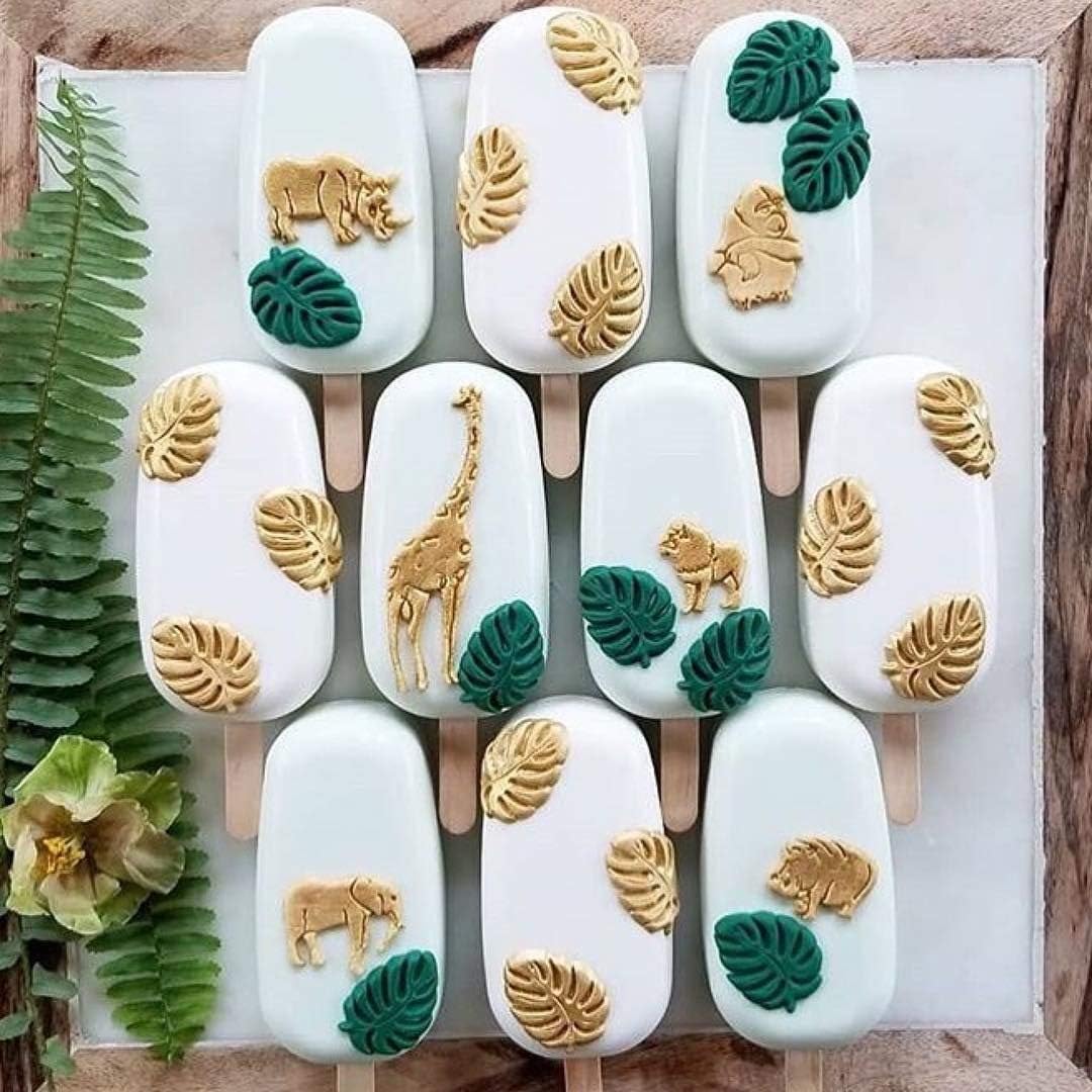 JeVenis Jungle Safari Animal Cake Mold Set 1