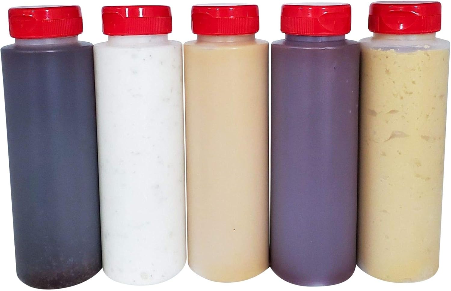 kelkaa 38mm 400 Thread Condiment Squeeze Bottle Caps Pack of 12
