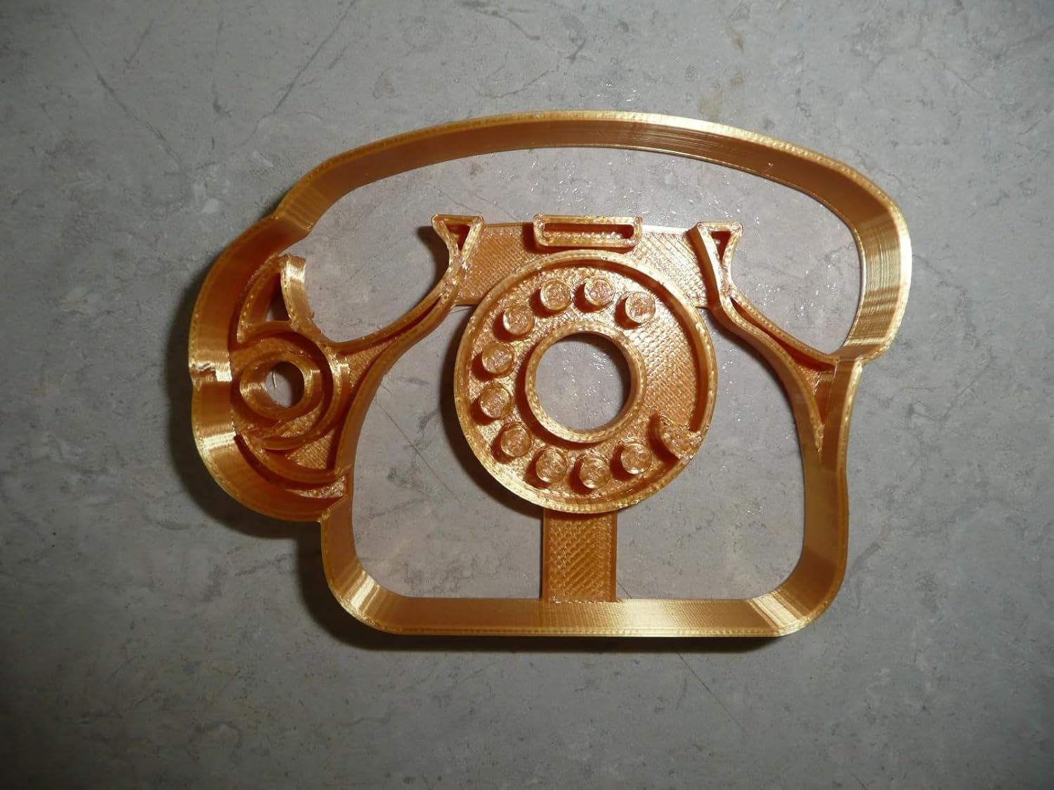 6 Piece Rotary Dial Phone Fondant Cutter Set USA Made