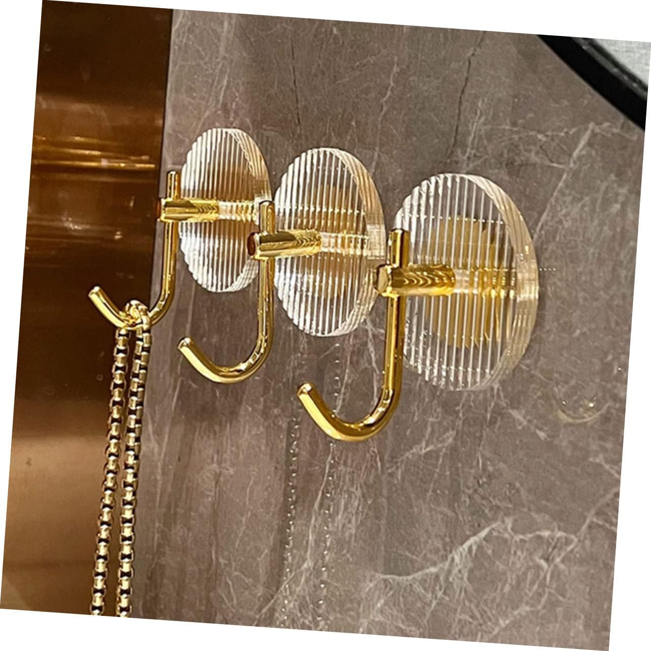 Cabilock Bathroom Towel Holder Hooks Wall Mount