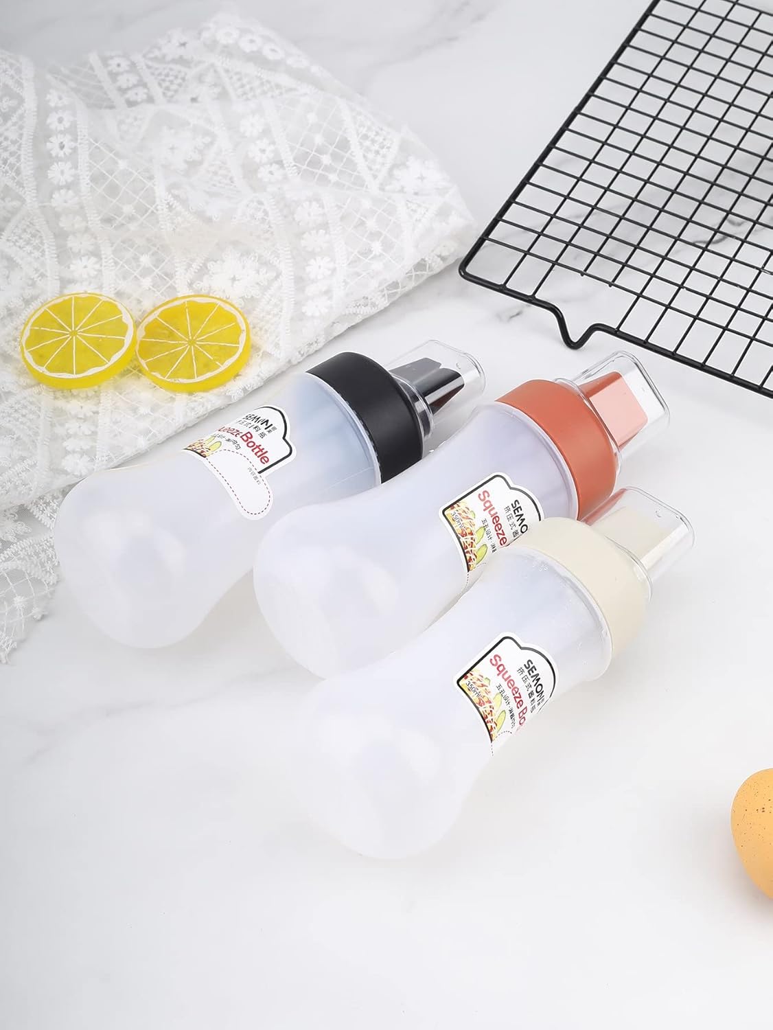 BBAUER PC Random Color Condiment Squeeze Bottle 1