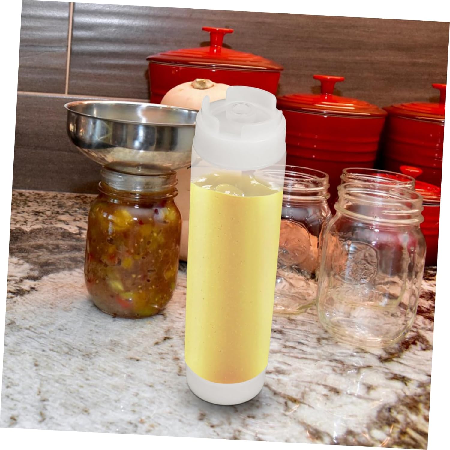FELTECHELECTR Condiment Squeeze Bottles 480ml Refillable